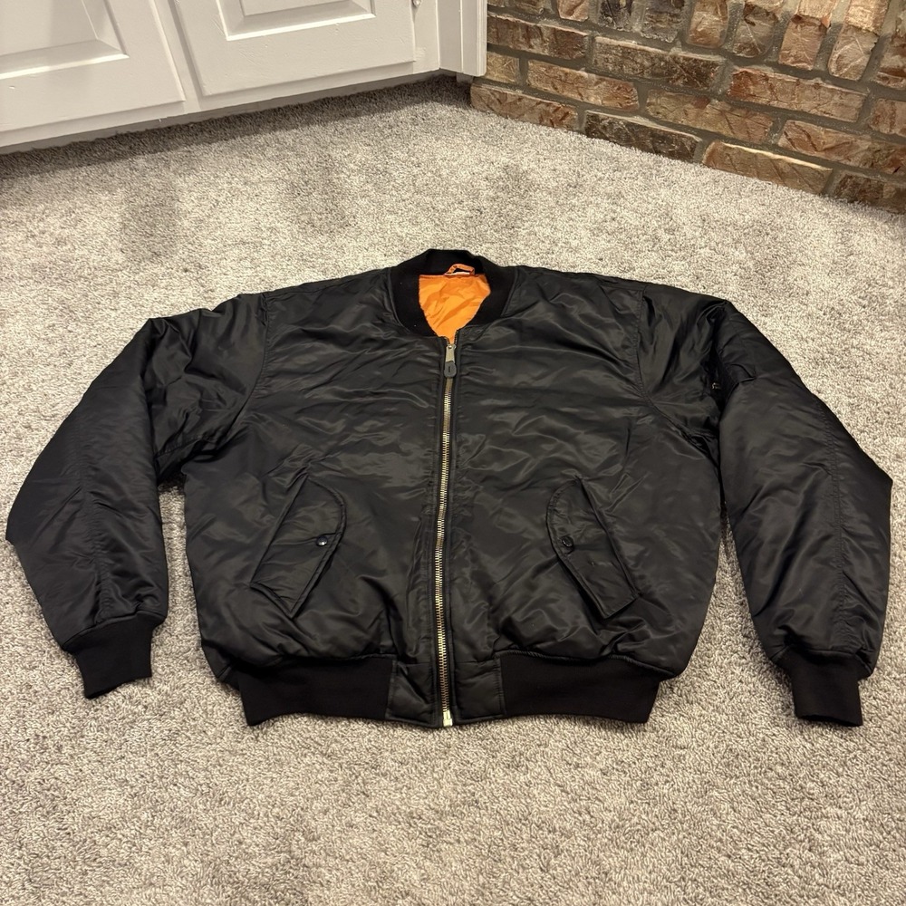 Rothco Flyer's Bomber Jacket Blue MIL-J-6141 MA-1 Intermediate Men Size 3XL